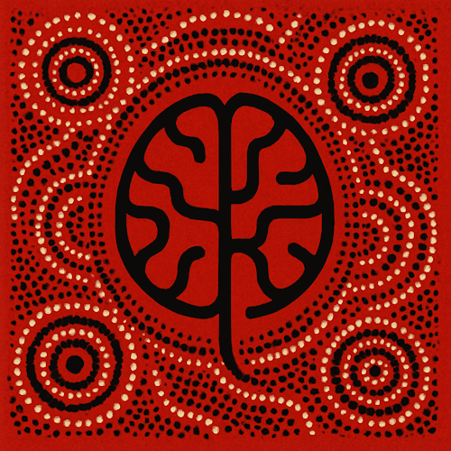 Abstract representation of AI and cultural history